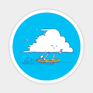 Cloud Skater Magnet